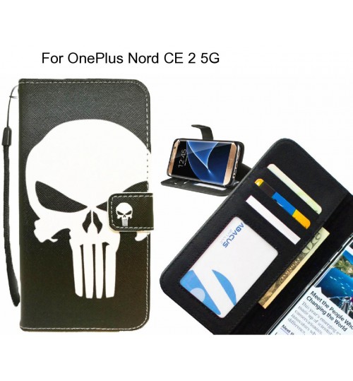 OnePlus Nord CE 2 5G case 3 card leather wallet case printed ID