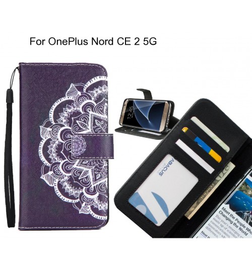 OnePlus Nord CE 2 5G case 3 card leather wallet case printed ID