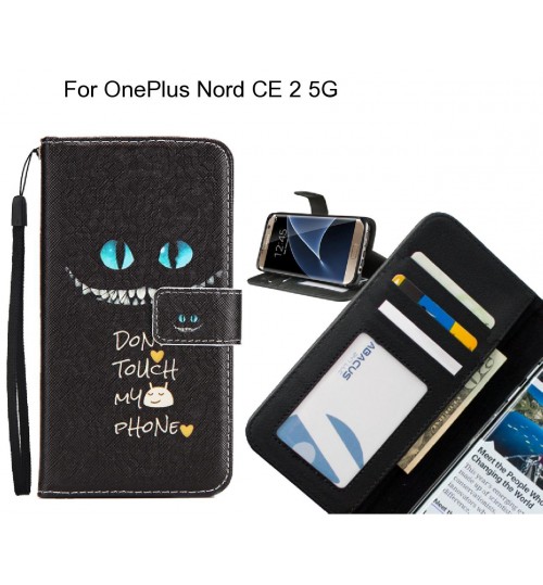 OnePlus Nord CE 2 5G case 3 card leather wallet case printed ID