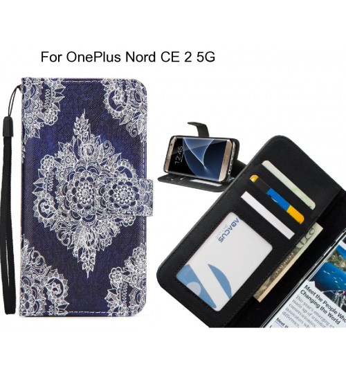 OnePlus Nord CE 2 5G case 3 card leather wallet case printed ID