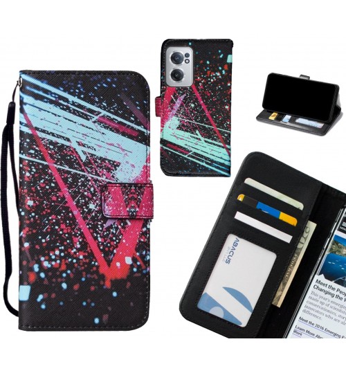 OnePlus Nord CE 2 5G case leather wallet case printed ID