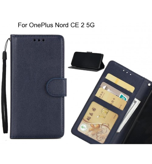 OnePlus Nord CE 2 5G  case Silk Texture Leather Wallet Case