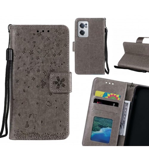 OnePlus Nord CE 2 5G Case Embossed Wallet Leather Case