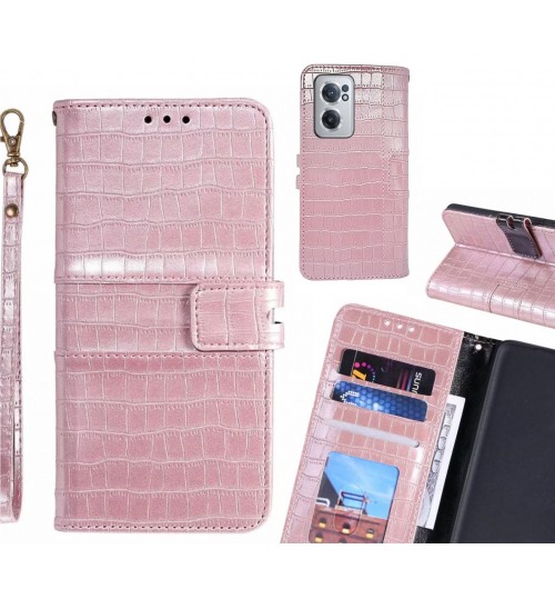 OnePlus Nord CE 2 5G case croco wallet Leather case