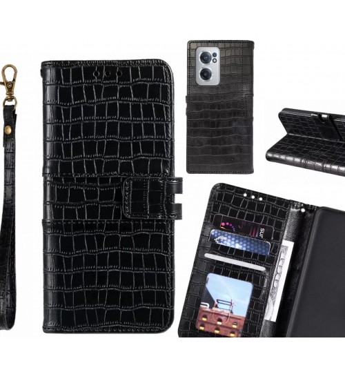 OnePlus Nord CE 2 5G case croco wallet Leather case