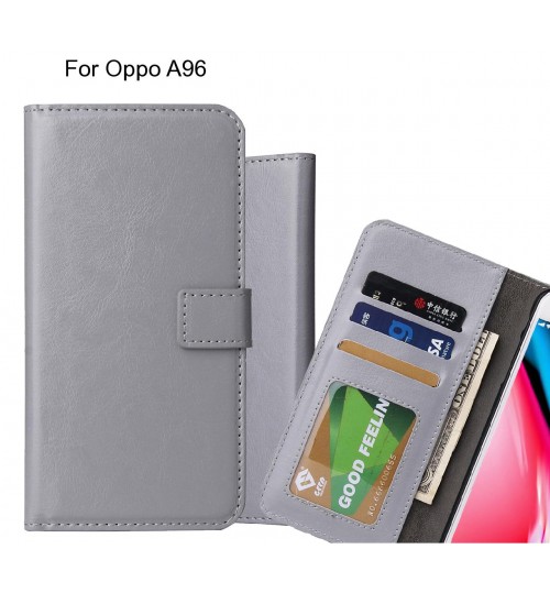 Vivo Y21 Case Fine Leather Wallet Case