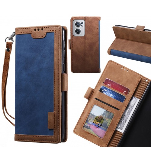 OnePlus Nord CE 2 5G Case Wallet Denim Leather Case Cover