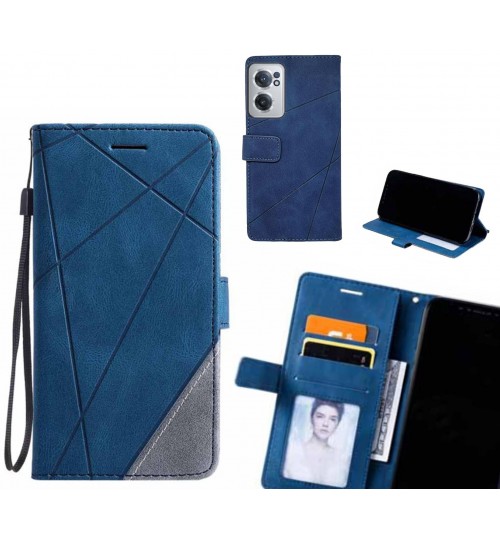 OnePlus Nord CE 2 5G Case Wallet Premium Denim Leather Cover