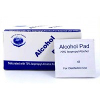 Alcohol Pad 100PCS Skin Swabs Wipes Alcohol Pad