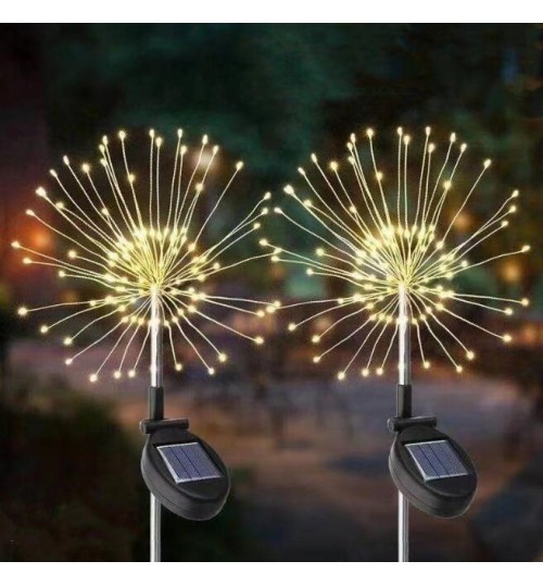 Solar Fireworks Lamp Solar Light 120 LEDs