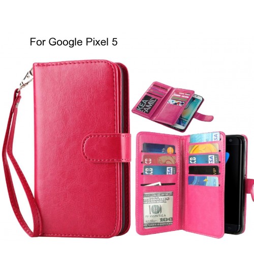 Google Pixel 5 Case Multifunction wallet leather case