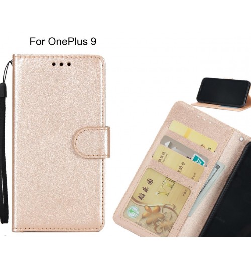 OnePlus 9  case Silk Texture Leather Wallet Case