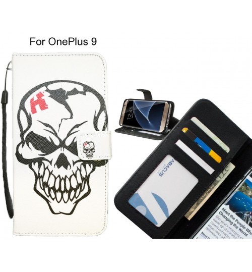 OnePlus 9 case 3 card leather wallet case printed ID