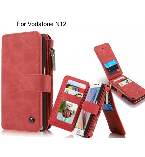 Vodafone N12 Case Retro leather case multi cards