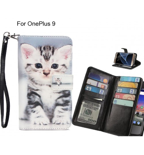 OnePlus 9 case Multifunction wallet leather case