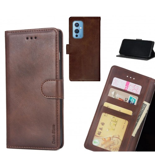 OnePlus 9 case executive leather wallet case