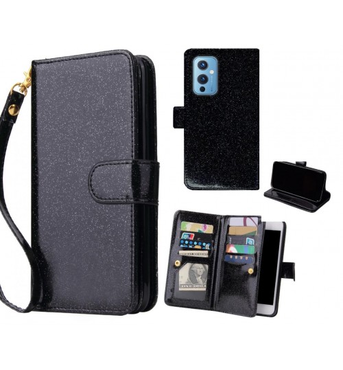 OnePlus 9 Case Glaring Multifunction Wallet Leather Case