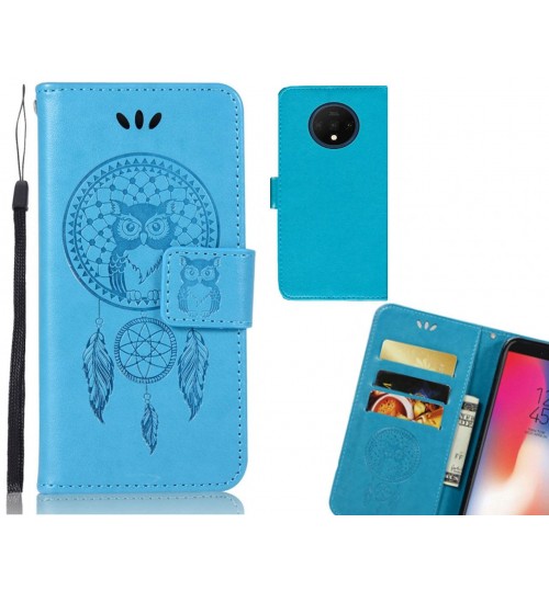 OnePlus 7T Case Embossed wallet case owl