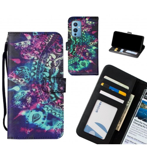 OnePlus 9 case leather wallet case printed ID