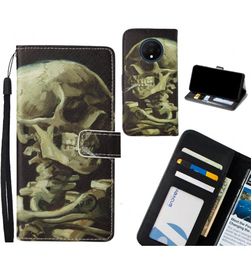 OnePlus 7T case leather wallet case van gogh painting