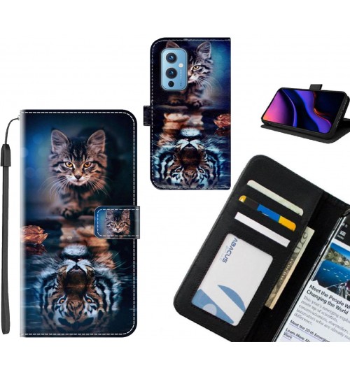 OnePlus 9 case leather wallet case printed ID