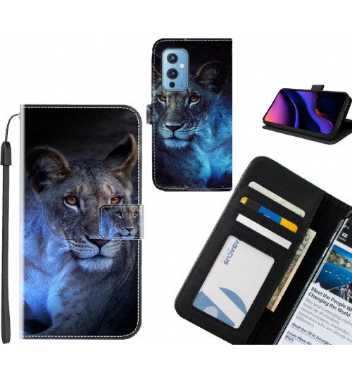 OnePlus 9 case leather wallet case printed ID