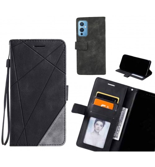 OnePlus 9 Case Wallet Premium Denim Leather Cover