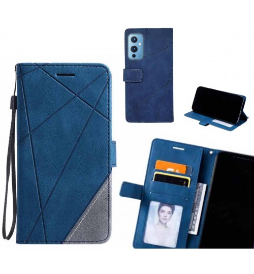 OnePlus 9 Case Wallet Premium Denim Leather Cover