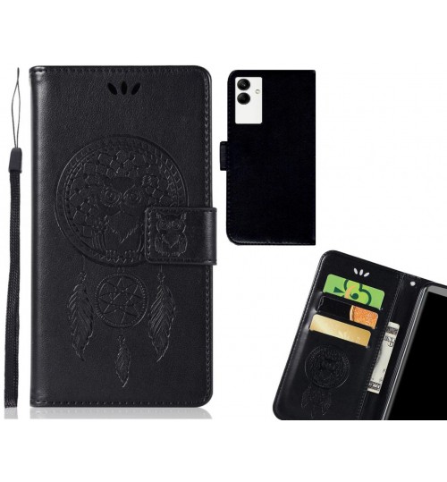 Samsung Galaxy A04 Case Embossed wallet case owl