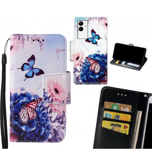 Samsung Galaxy A04 Case wallet fine leather case printed