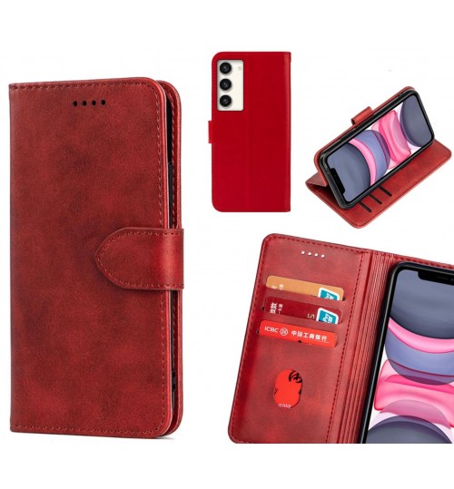 Samsung Galaxy S23 Plus Case Premium Leather ID Wallet Case