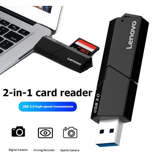 Lenovo USB 3.0 Card Reader SD TF Card Reader