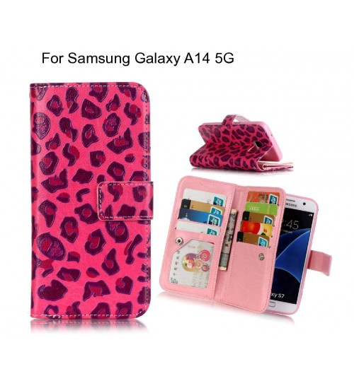 Samsung Galaxy A14 5G case Multifunction wallet leather case