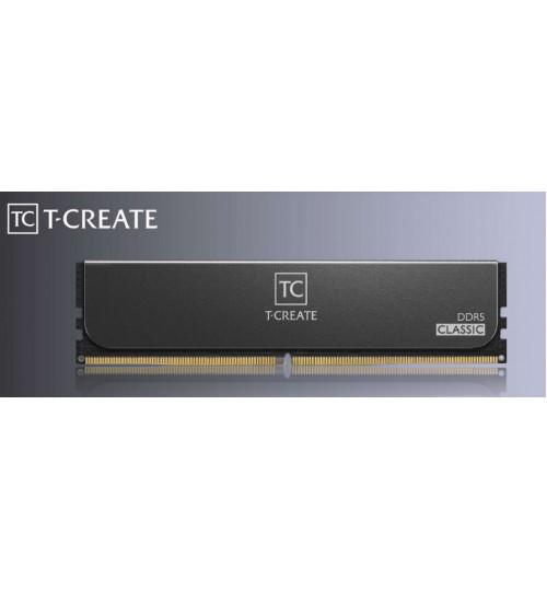 TEAM T-CREATE CLASSIC 32GB 2x16GB Kit 5600 DDR5 DIMM with HEATSINK
