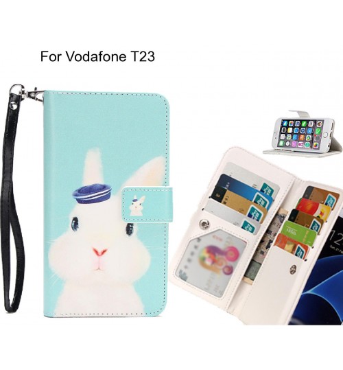 Vodafone T23 case Multifunction wallet leather case