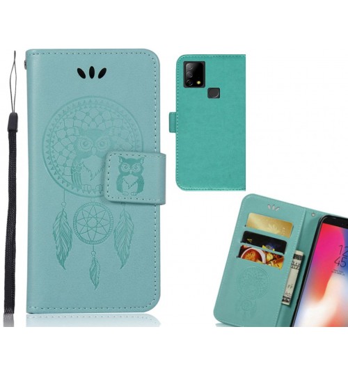 Vodafone T23 Case Embossed wallet case owl