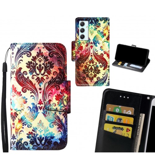 Samsung Galaxy A34 Case wallet fine leather case printed