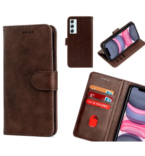 Samsung Galaxy A34 Case Premium Leather ID Wallet Case