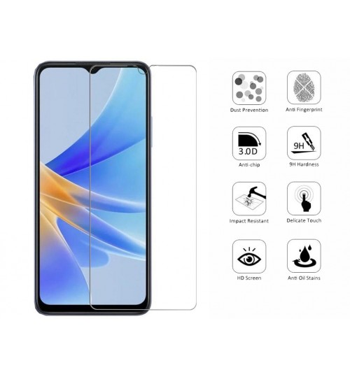 OPPO A17 Screen Protector Tempered Glass Screen Cover