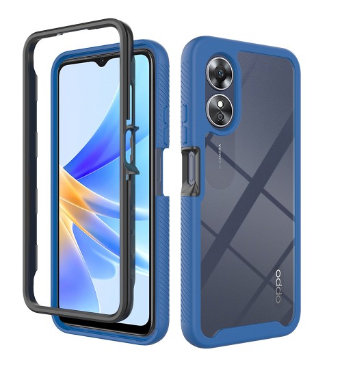 Oppo A17 Case Armor Impact Proof Hybrid Case