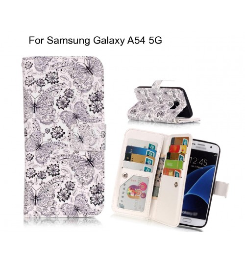 Samsung Galaxy A54 5G case Multifunction wallet leather case