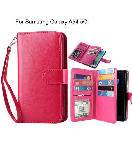 Samsung Galaxy A54 5G Case Multifunction wallet leather case