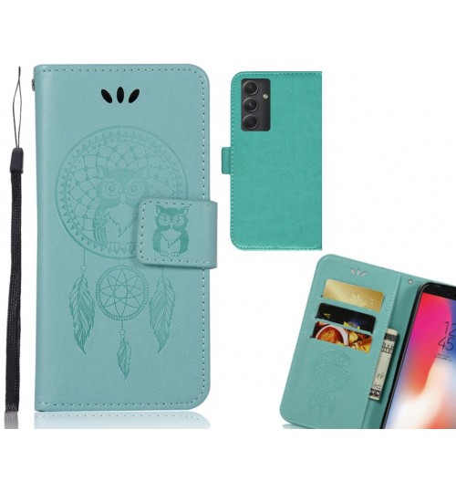 Samsung Galaxy A54 5G Case Embossed wallet case owl