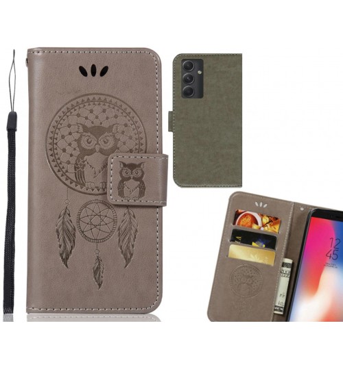 Samsung Galaxy A54 5G Case Embossed wallet case owl