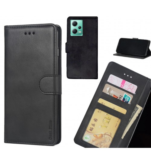 Xiaomi Redmi Note 12 5G case executive leather wallet case