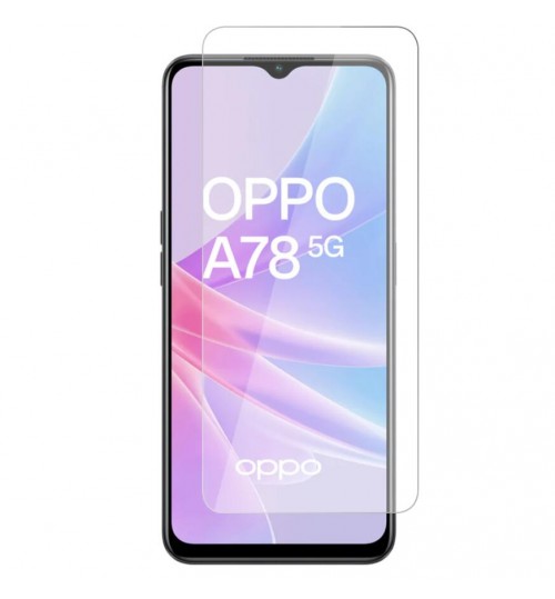 OPPO A78 5G Tempered Glass Screen Protector