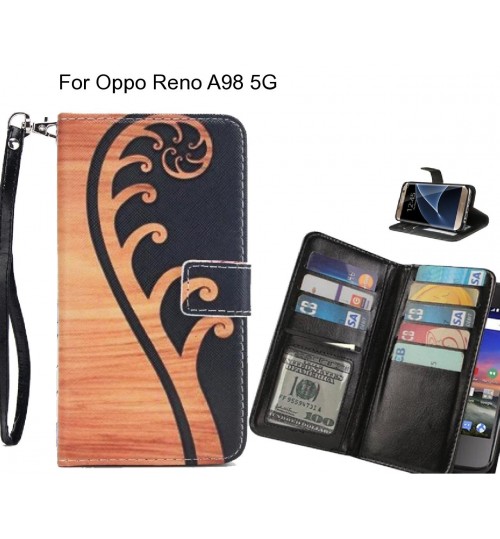 Oppo Reno A98 5G case Multifunction wallet leather case