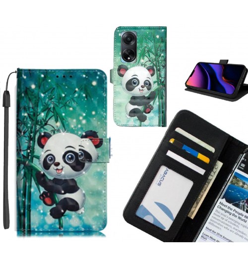 Oppo Reno A98 5G Case Leather Wallet Case 3D Pattern Printed