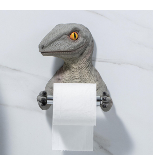 Jurassic Wall Mounted Toilet Paper Holder