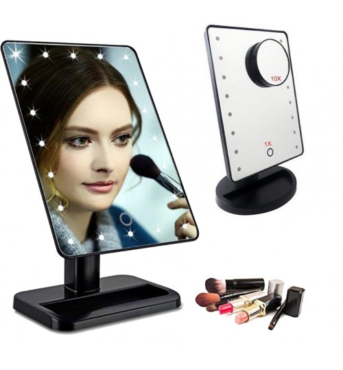 Mirror LED Lighted Makeup Mirror Touch Screen